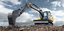Noul Volvo EC140E ofera un nivel de eficienta si confort inegalabil in industria de profil